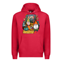 Cardinal farm truck autumn gnomes Premium Hoodie - RanaPortraitStore