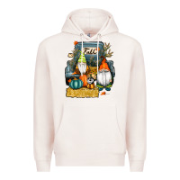 Farm Truck Autumn Gnomes Premium Hoodie | Teevron