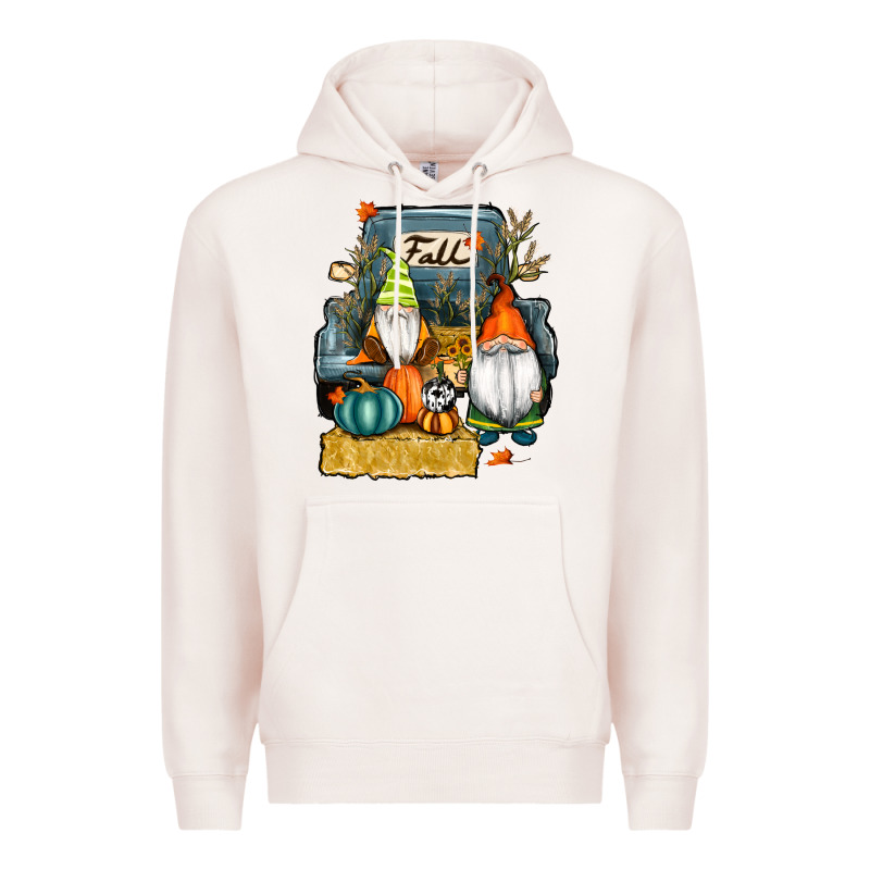 Farm Truck Autumn Gnomes Premium Hoodie by RanaPortraitStore | Teevron