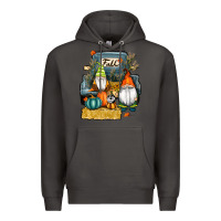 Smoke farm truck autumn gnomes Premium Hoodie - RanaPortraitStore