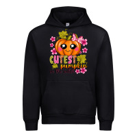Black Cutest Pumpkin In The Patch Urban Hoodie - texasbilliewilder