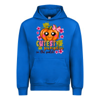 Cobalt Cutest Pumpkin In The Patch Urban Hoodie - texasbilliewilder