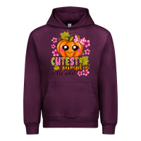 Mauve Wine Cutest Pumpkin In The Patch Urban Hoodie - texasbilliewilder