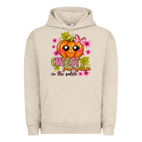 Pigment French Oak Cutest Pumpkin In The Patch Urban Hoodie - texasbilliewilder