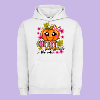 Cutest Pumpkin In The Patch Urban Hoodie Designed By Texasbilliewilder