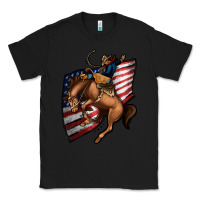 Black American Cowboy Classic Tee - Jasminsmagicworld