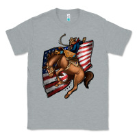 Heather Grey American Cowboy Classic Tee - Jasminsmagicworld