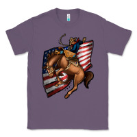 Lavender American Cowboy Classic Tee - Jasminsmagicworld
