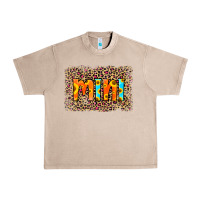 French Oak Leopard Sunflower Mimi Urban Heavy Tee - RanaPortraitStore