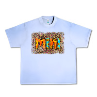 Grape Ice Leopard Sunflower Mimi Urban Heavy Tee - RanaPortraitStore