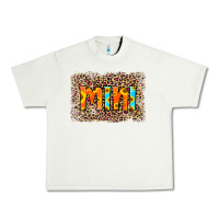 Pistachio Leopard Sunflower Mimi Urban Heavy Tee - RanaPortraitStore