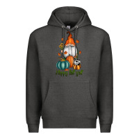 Charcoal Heather happy fall y'all gnome Premium Hoodie - RanaPortraitStore
