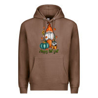 Chestnut happy fall y'all gnome Premium Hoodie - RanaPortraitStore