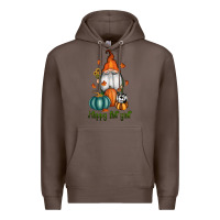 Coffee happy fall y'all gnome Premium Hoodie - RanaPortraitStore