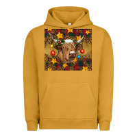 Pigment Peanut Butter christmas highland cow tumbler Urban Hoodie - RanaPortraitStore