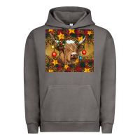 Pigment Tornado christmas highland cow tumbler Urban Hoodie - RanaPortraitStore