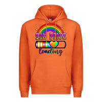 Carrot gay pride loading Premium Hoodie - Zillion Design Studio