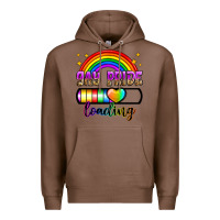 Chestnut gay pride loading Premium Hoodie - Zillion Design Studio