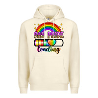 Sandshell gay pride loading Premium Hoodie - Zillion Design Studio
