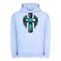 Pigment Grape Ice cross faith gemstone wings Urban Hoodie - RanaPortraitStore