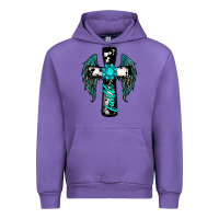 Tulip cross faith gemstone wings Urban Hoodie - RanaPortraitStore
