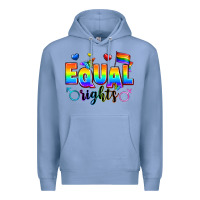 Colony Blue equal rights Premium Hoodie - Zillion Design Studio