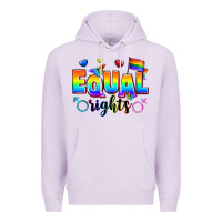 Lilac equal rights Premium Hoodie - Zillion Design Studio