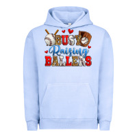 Pigment Grape Ice busy raising ballers baseball Urban Hoodie - Zillion Design Studio