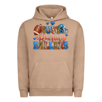 Pigment Burro busy raising ballers american football Urban Hoodie - Zillion Design Studio