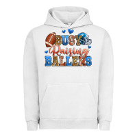 Pigment Lunar Rock busy raising ballers american football Urban Hoodie - Zillion Design Studio