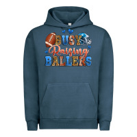 Pigment Midnight Navy busy raising ballers american football Urban Hoodie - Zillion Design Studio