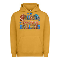 Pigment Peanut Butter busy raising ballers american football Urban Hoodie - Zillion Design Studio