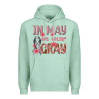 Seafoam In May We Wear Gray Premium Hoodie - texasbilliewilder