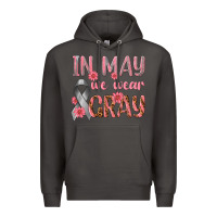 Smoke In May We Wear Gray Premium Hoodie - texasbilliewilder