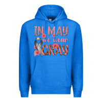 True Royal In May We Wear Gray Premium Hoodie - texasbilliewilder