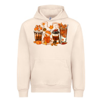 Sandshell Fall Coffee Cups Urban Hoodie - texasbilliewilder