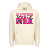 Sandshell In October We Wear Pink Premium Hoodie - texasbilliewilder