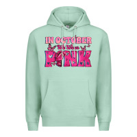 Seafoam In October We Wear Pink Premium Hoodie - texasbilliewilder