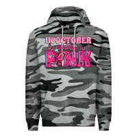 In October We Wear Pink Premium Hoodie | Teevron