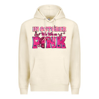 Tofu In October We Wear Pink Premium Hoodie - texasbilliewilder