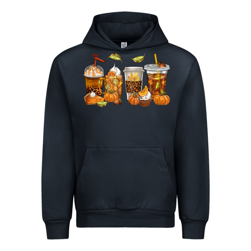 Fall Coffee Cups Urban Hoodie by texasbilliewilder | Teevron