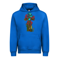 Cobalt cross gemstone cactus roses cowboy hat Urban Hoodie - RanaPortraitStore