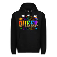 Black coolest queer in town Premium Hoodie - Zillion Design Studio
