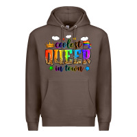 Coffee coolest queer in town Premium Hoodie - Zillion Design Studio