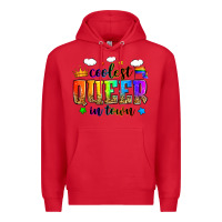 Red coolest queer in town Premium Hoodie - Zillion Design Studio