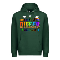 Sports Green coolest queer in town Premium Hoodie - Zillion Design Studio