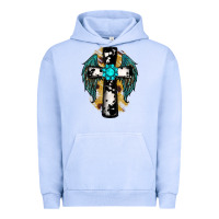Pigment Grape Ice cross gemstone wings Urban Hoodie - RanaPortraitStore