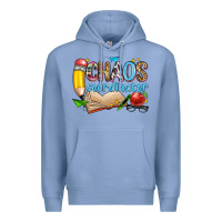 Colony Blue chaos coordinator Premium Hoodie - Zillion Design Studio