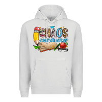 Dove Grey chaos coordinator Premium Hoodie - Zillion Design Studio
