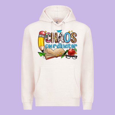 Chaos Coordinator Premium Hoodie Designed By Zillion Design Studio